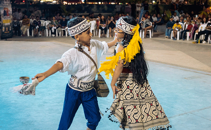 Celebración con arte y danza