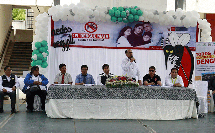 Inicio de campaña contra el dengue