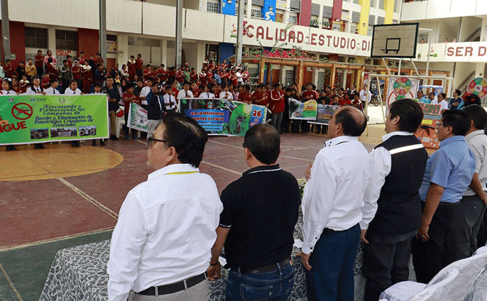 Fumigación y educación en salud