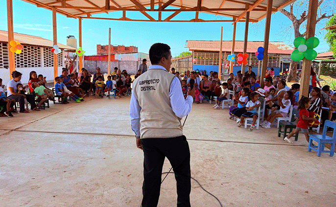 Charla informativa de la DEMUNA