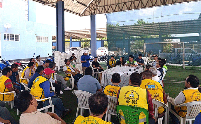 Autoridades recalcan importancia del casco