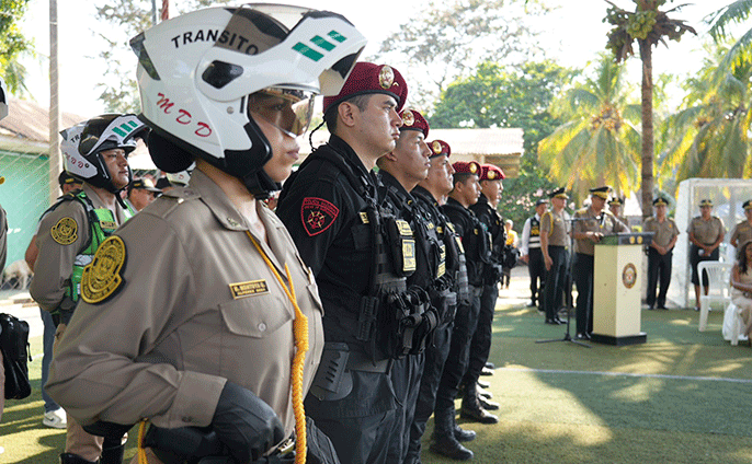 Comandante General PNP en ceremonia