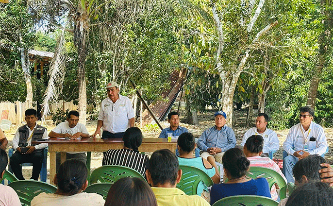 Proyecto sostenible en comunidad de Infierno